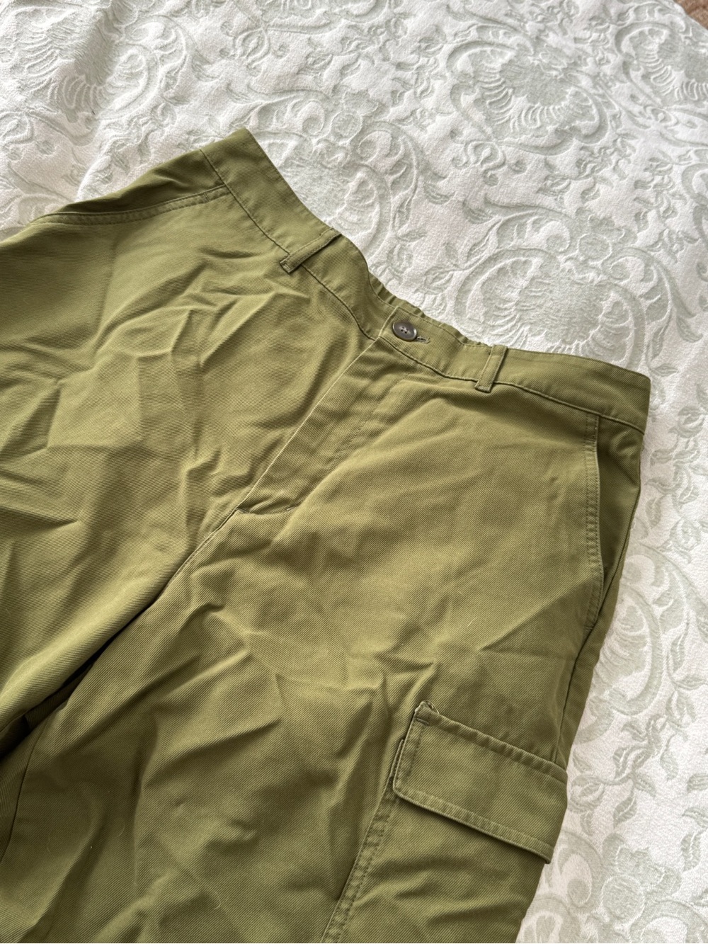 Uniqlo Olive Green Women's Cargo Trousers
